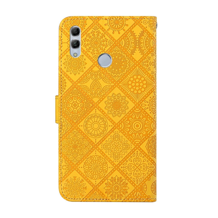 For Huawei P smart 2019 / Honor 10 Lite Ethnic Style Embossed Pattern Horizontal Flip Leather Case with Holder & Card Slots & Wallet & Lanyard