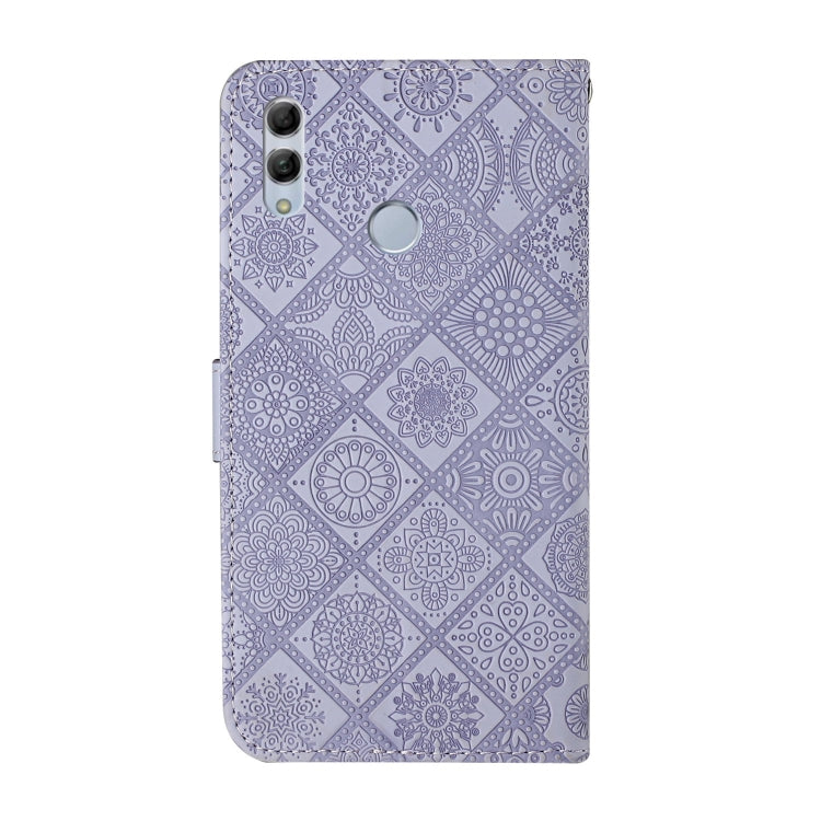 For Huawei P smart 2019 / Honor 10 Lite Ethnic Style Embossed Pattern Horizontal Flip Leather Case with Holder & Card Slots & Wallet & Lanyard