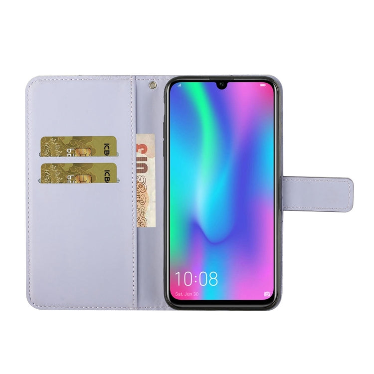 For Huawei P smart 2019 / Honor 10 Lite Ethnic Style Embossed Pattern Horizontal Flip Leather Case with Holder & Card Slots & Wallet & Lanyard