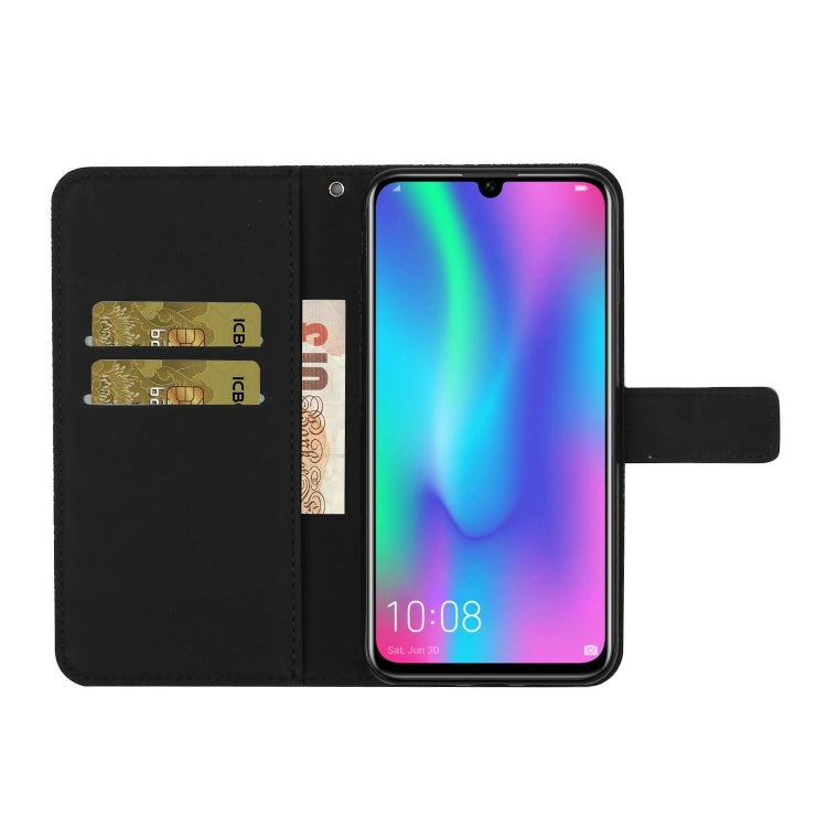 For Huawei P smart 2019 / Honor 10 Lite Ethnic Style Embossed Pattern Horizontal Flip Leather Case with Holder & Card Slots & Wallet & Lanyard