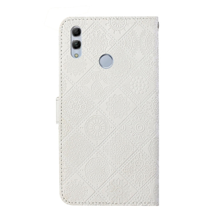 For Huawei P smart 2019 / Honor 10 Lite Ethnic Style Embossed Pattern Horizontal Flip Leather Case with Holder & Card Slots & Wallet & Lanyard
