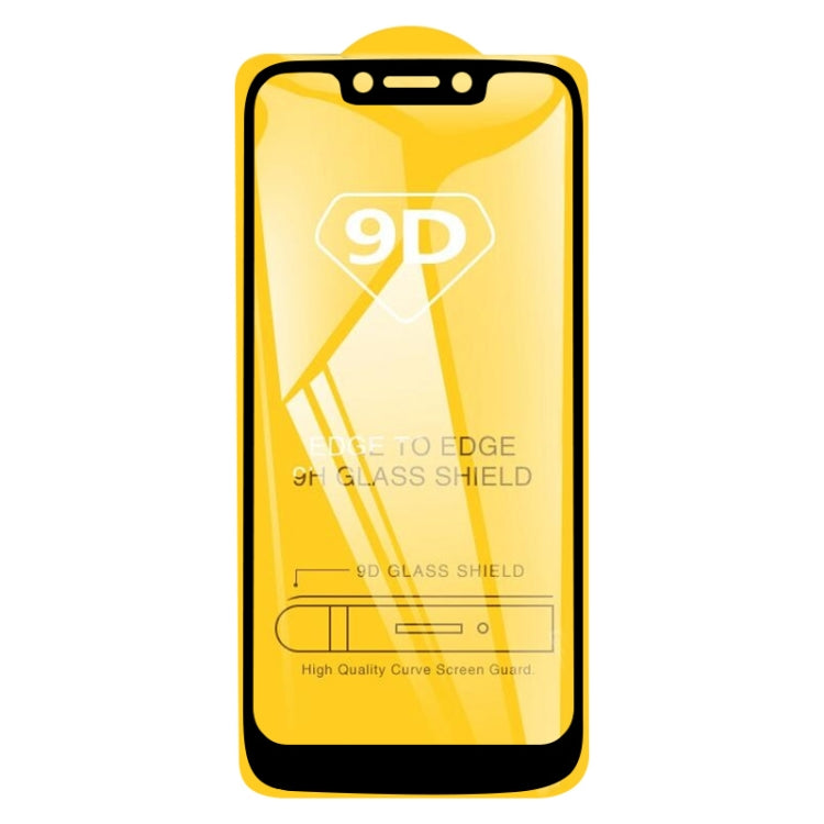 For Motorola Moto G7 Play 9D Full Glue Full Screen Tempered Glass Film