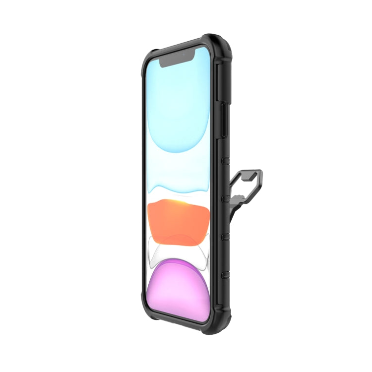 Peacock Style PC + TPU Protective Case with Bottle Opener For iPhone 11