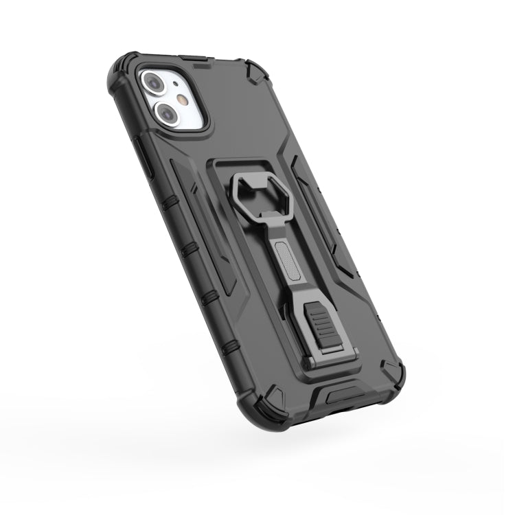 Peacock Style PC + TPU Protective Case with Bottle Opener For iPhone 11