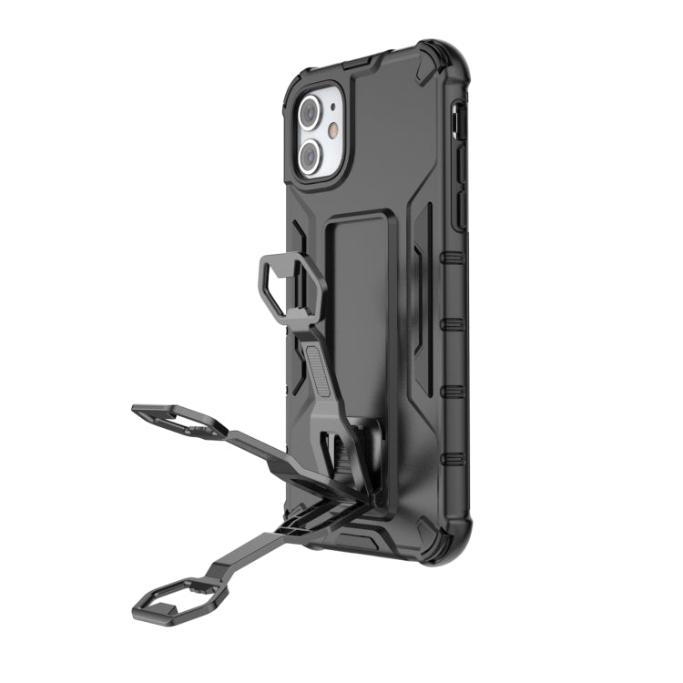 Peacock Style PC + TPU Protective Case with Bottle Opener For iPhone 11