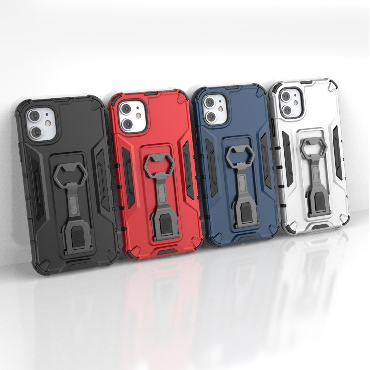 Peacock Style PC + TPU Protective Case with Bottle Opener For iPhone 11