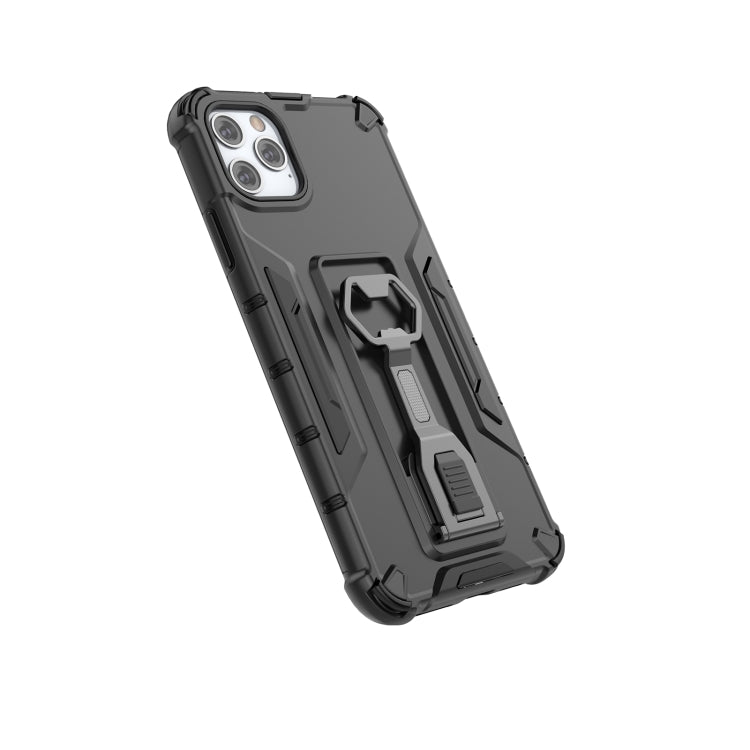 Peacock Style PC + TPU Protective Case with Bottle Opener For iPhone 11 Pro Max