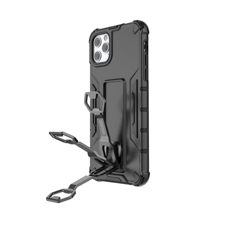 Peacock Style PC + TPU Protective Case with Bottle Opener For iPhone 11 Pro Max