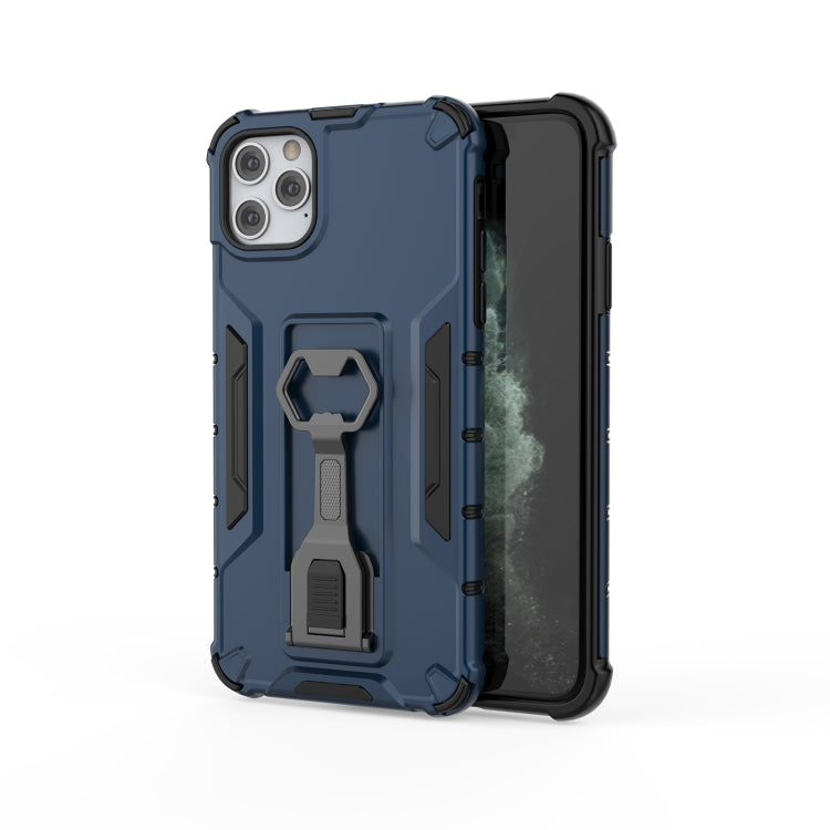 Peacock Style PC + TPU Protective Case with Bottle Opener For iPhone 11 Pro Max