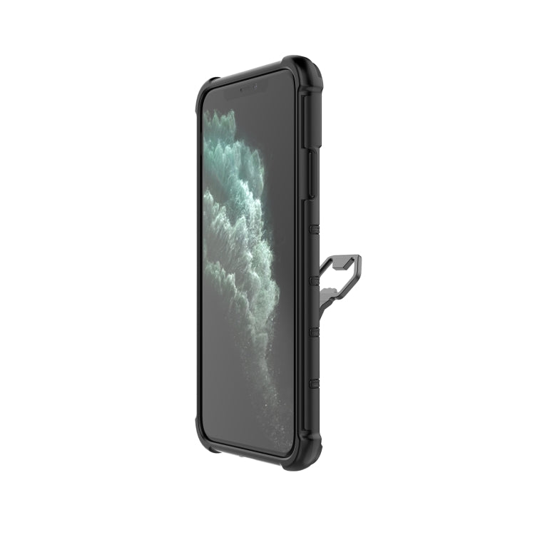 Peacock Style PC + TPU Protective Case with Bottle Opener For iPhone 11 Pro Max