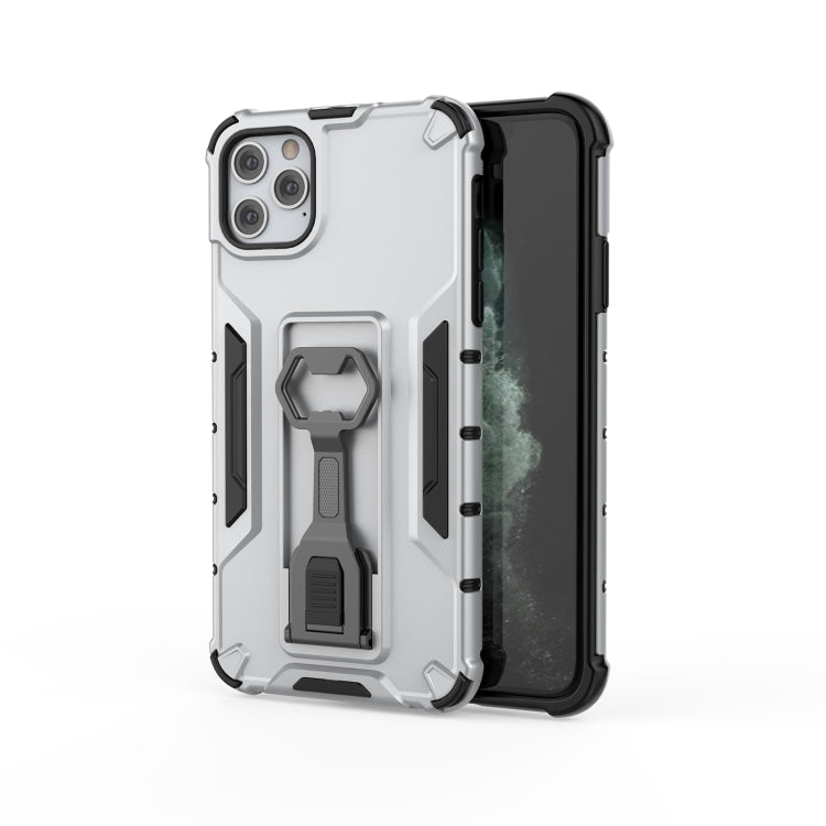 Peacock Style PC + TPU Protective Case with Bottle Opener For iPhone 11 Pro Max