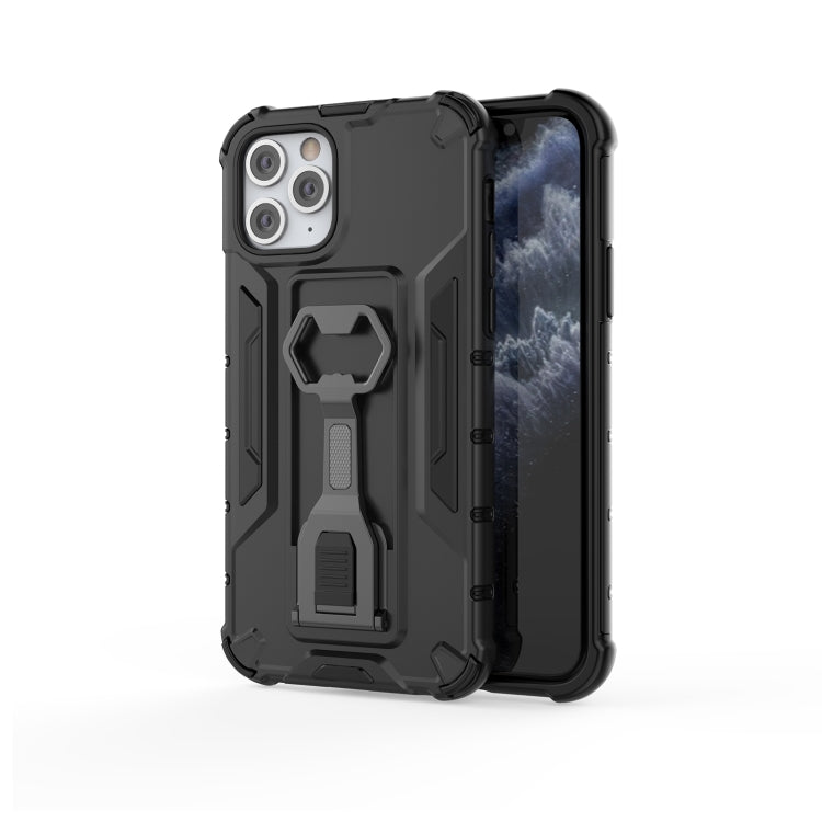 Peacock Style PC + TPU Protective Case with Bottle Opener For iPhone 11 Pro
