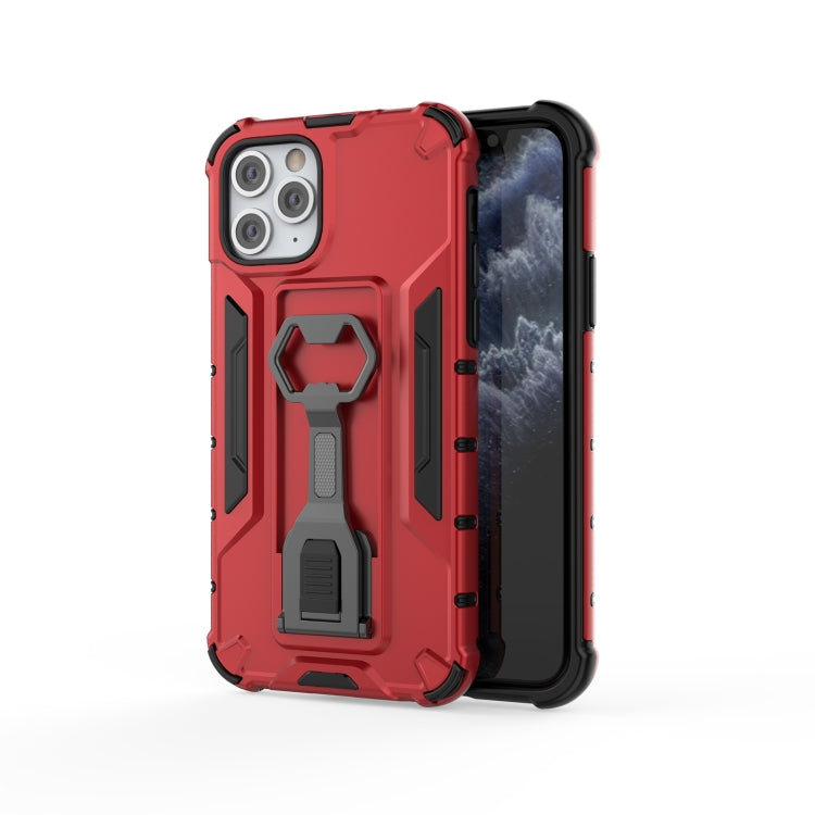 Peacock Style PC + TPU Protective Case with Bottle Opener For iPhone 11 Pro