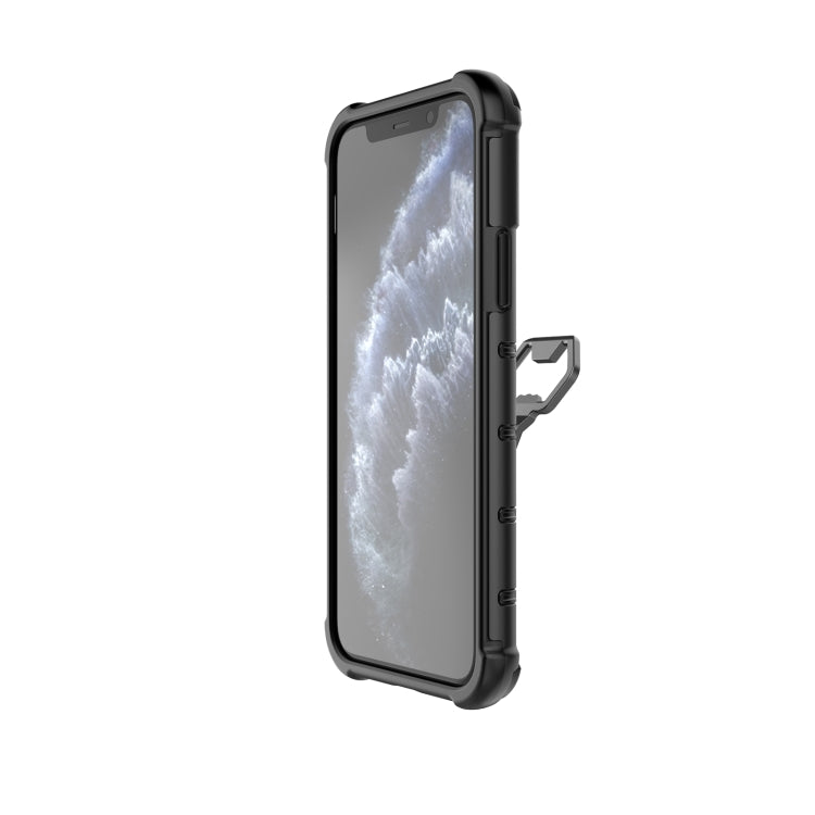 Peacock Style PC + TPU Protective Case with Bottle Opener For iPhone 11 Pro