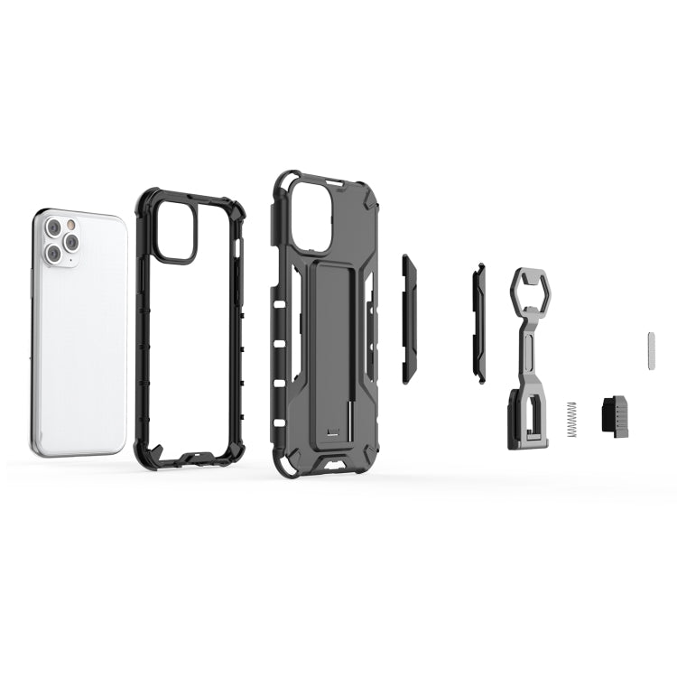 Peacock Style PC + TPU Protective Case with Bottle Opener For iPhone 11 Pro