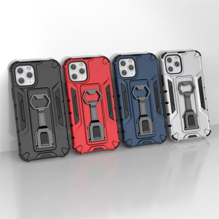 Peacock Style PC + TPU Protective Case with Bottle Opener For iPhone 11 Pro