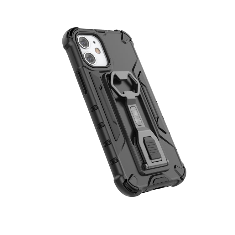 For iPhone 12 mini Peacock Style PC + TPU Protective Case with Bottle Opener