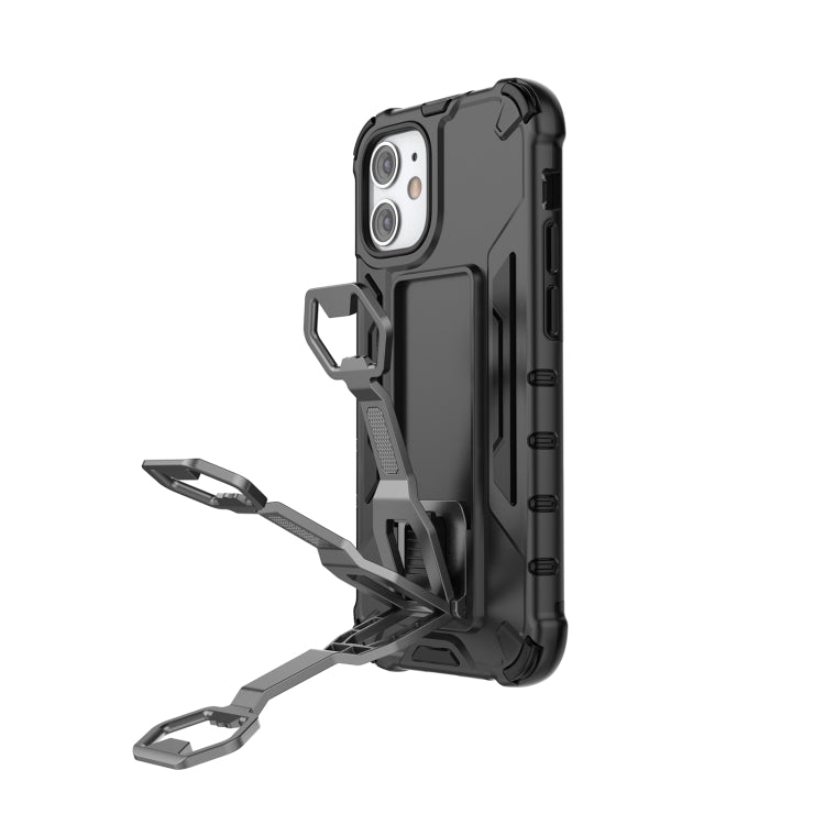 For iPhone 12 mini Peacock Style PC + TPU Protective Case with Bottle Opener