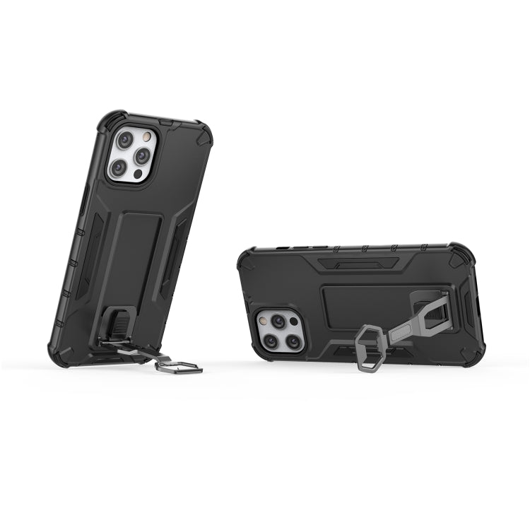 For iPhone 12 Pro Max Peacock Style PC + TPU Protective Case with Bottle Opener