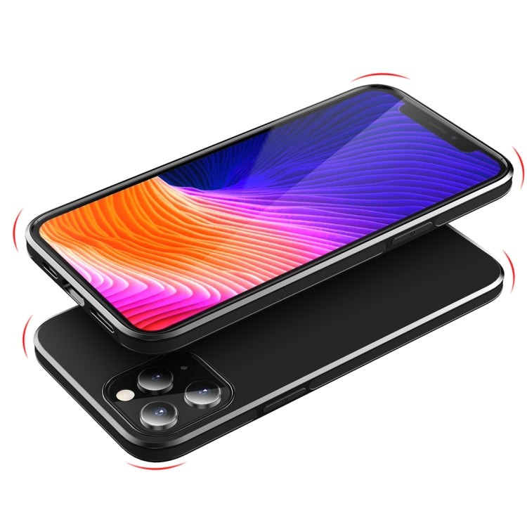 For iPhone 12 Pro Max Frosted Magnetic TPU Protective Case