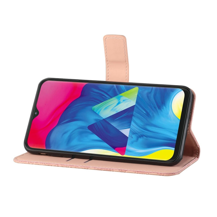 For Samsung Galaxy A20e Ethnic Style Embossed Pattern Horizontal Flip Leather Case with Holder & Card Slots & Wallet & Lanyard
