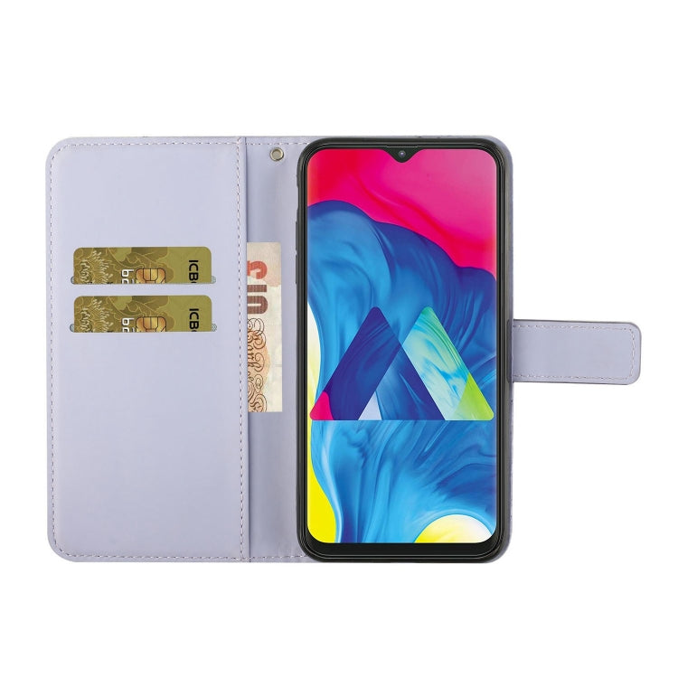 For Samsung Galaxy A20e Ethnic Style Embossed Pattern Horizontal Flip Leather Case with Holder & Card Slots & Wallet & Lanyard