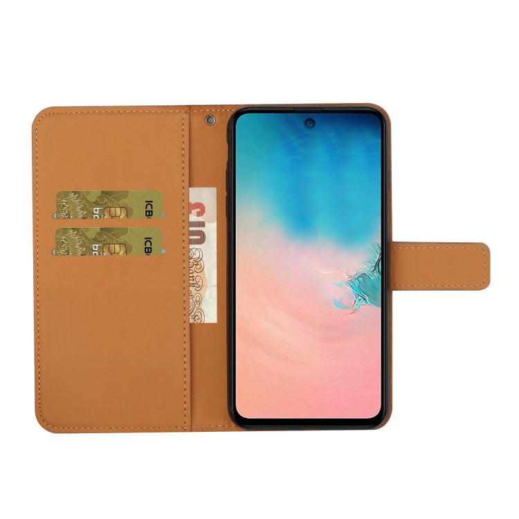 For Samsung Galaxy A31 Ethnic Style Embossed Pattern Horizontal Flip Leather Case with Holder & Card Slots & Wallet & Lanyard