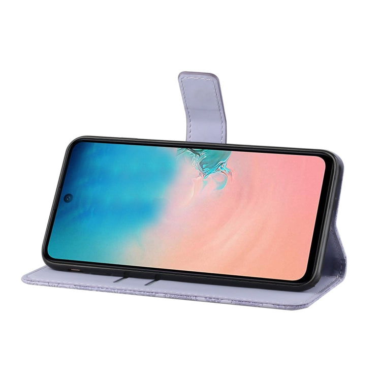 For Samsung Galaxy A31 Ethnic Style Embossed Pattern Horizontal Flip Leather Case with Holder & Card Slots & Wallet & Lanyard