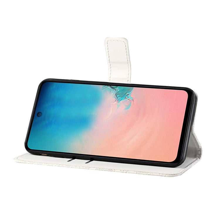 For Samsung Galaxy A31 Ethnic Style Embossed Pattern Horizontal Flip Leather Case with Holder & Card Slots & Wallet & Lanyard