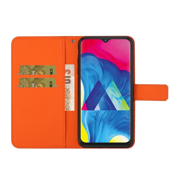 For Samsung Galaxy A40 Ethnic Style Embossed Pattern Horizontal Flip Leather Case with Holder & Card Slots & Wallet & Lanyard