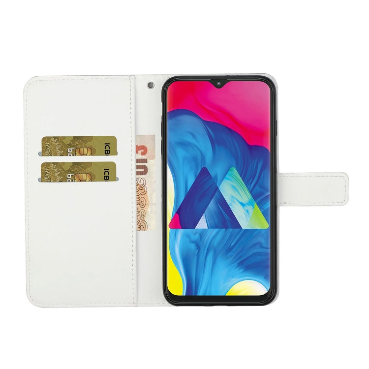 For Samsung Galaxy A40 Ethnic Style Embossed Pattern Horizontal Flip Leather Case with Holder & Card Slots & Wallet & Lanyard