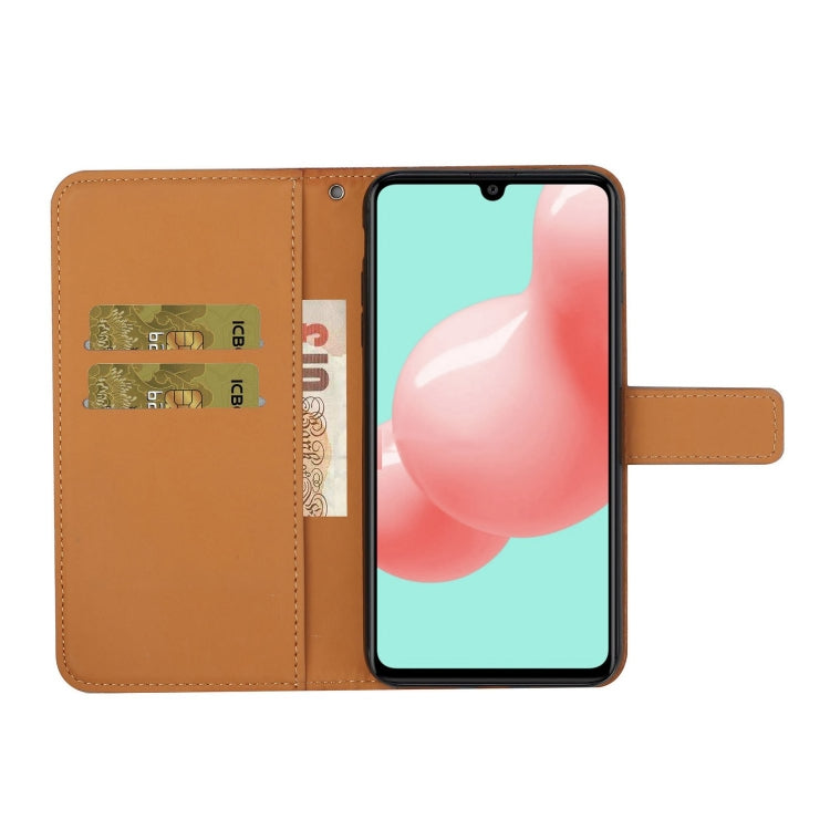 For Samsung Galaxy A41 Ethnic Style Embossed Pattern Horizontal Flip Leather Case with Holder & Card Slots & Wallet & Lanyard