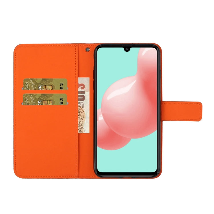 For Samsung Galaxy A41 Ethnic Style Embossed Pattern Horizontal Flip Leather Case with Holder & Card Slots & Wallet & Lanyard