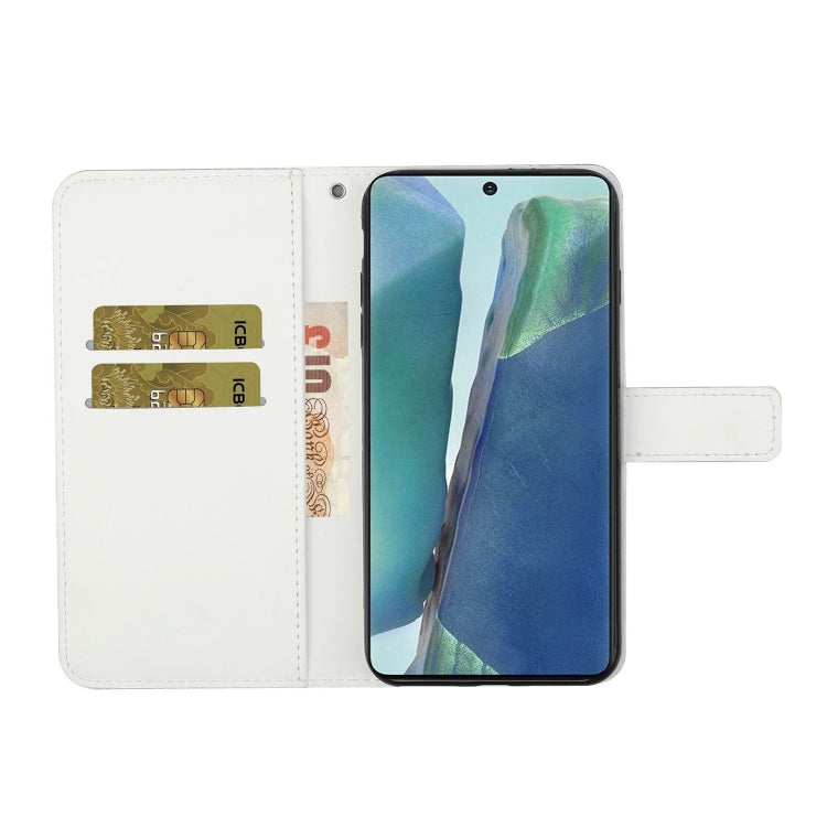 For Samsung Galaxy Note20 Ethnic Style Embossed Pattern Horizontal Flip Leather Case with Holder & Card Slots & Wallet & Lanyard
