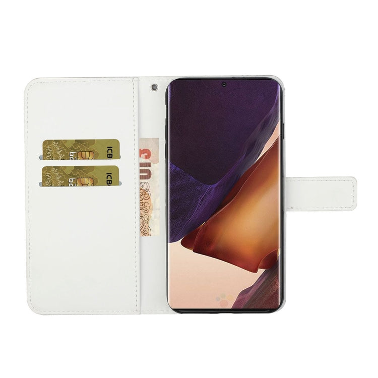For Samsung Galaxy Note20 Ultra Ethnic Style Embossed Pattern Horizontal Flip Leather Case with Holder & Card Slots & Wallet & Lanyard