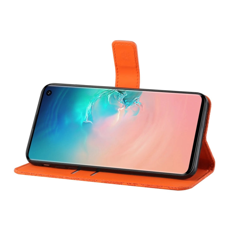 For Samsung Galaxy S10 Ethnic Style Embossed Pattern Horizontal Flip Leather Case with Holder & Card Slots & Wallet & Lanyard