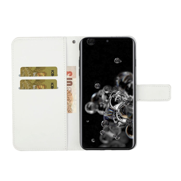 For Samsung Galaxy S20 Ultra Ethnic Style Embossed Pattern Horizontal Flip Leather Case with Holder & Card Slots & Wallet & Lanyard