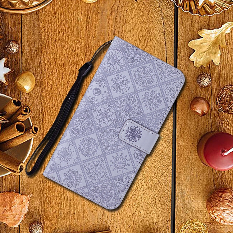 For iPhone 12 Pro Max Ethnic Style Embossed Pattern Horizontal Flip Leather Case with Holder & Card Slots & Wallet & Lanyard