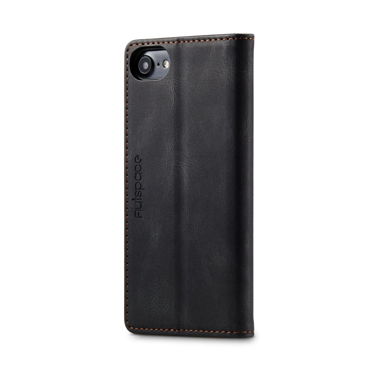 AutSpace A01 Retro Skin-feel Crazy Horse Texture Horizontal Flip Leather Case with Holder & Card Slots & Wallet & RFID For iPhone 6