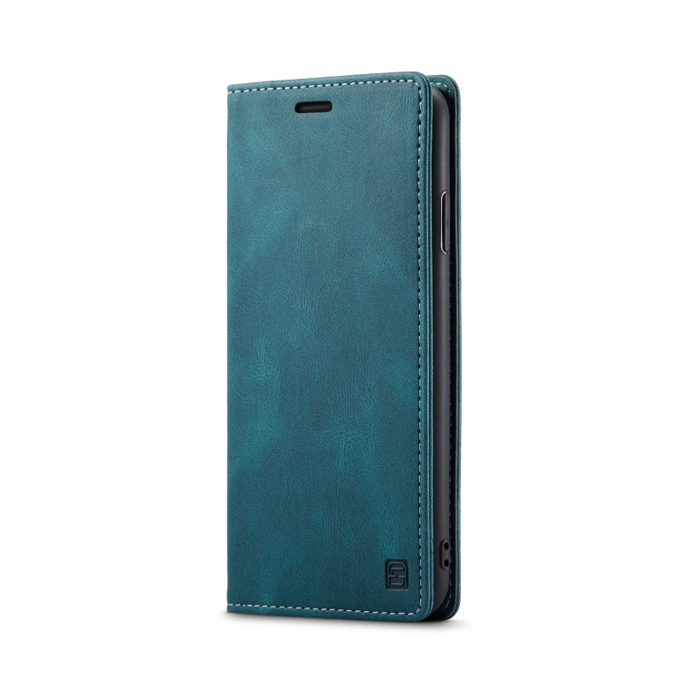 For iPhone XS Max AutSpace A01 Retro Skin-feel Crazy Horse Texture Horizontal Flip Leather Case with Holder & Card Slots & Wallet & RFID