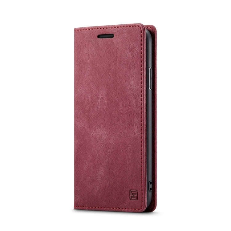 For iPhone 11 AutSpace A01 Retro Skin-feel Crazy Horse Texture Horizontal Flip Leather Case with Holder & Card Slots & Wallet & RFID