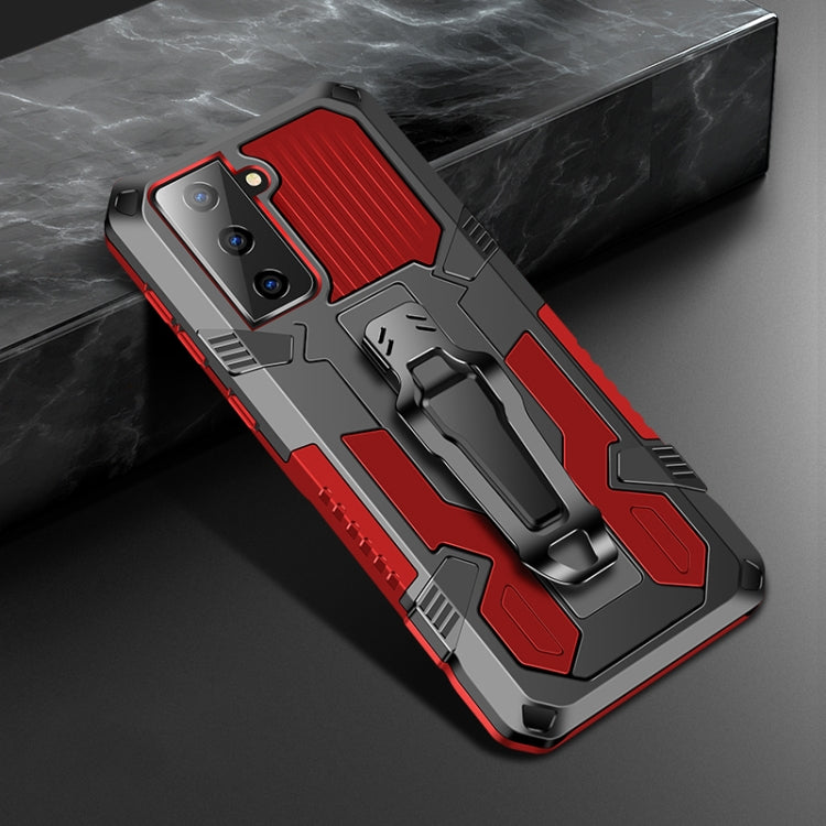 For Samsung Galaxy S21+ 5G Machine Armor Warrior Shockproof PC + TPU Protective Case