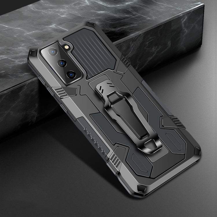 For Samsung Galaxy S21+ 5G Machine Armor Warrior Shockproof PC + TPU Protective Case