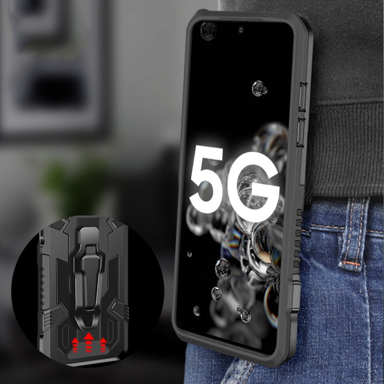 For Samsung Galaxy S21 Ultra 5G Machine Armor Warrior Shockproof PC + TPU Protective Case