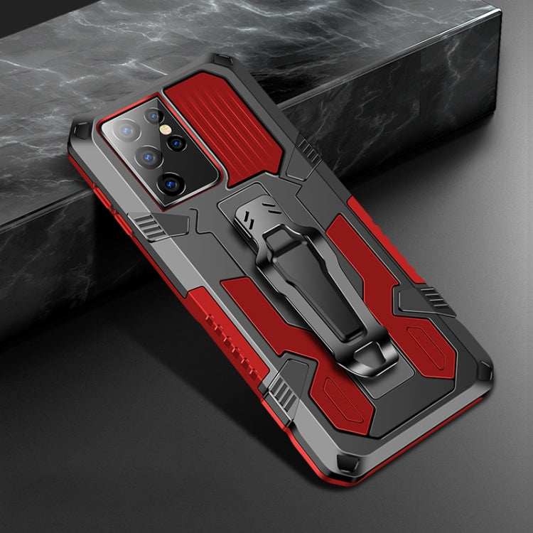 For Samsung Galaxy S21 Ultra 5G Machine Armor Warrior Shockproof PC + TPU Protective Case