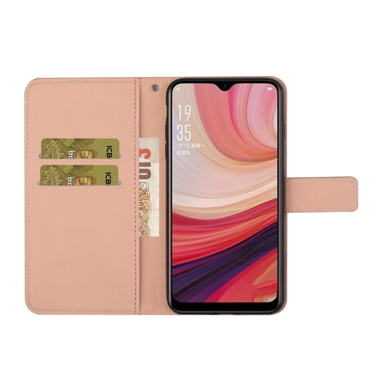 For OPPO A5 / A9 2020 Ethnic Style Embossed Pattern Horizontal Flip Leather Case with Holder & Card Slots & Wallet & Lanyard