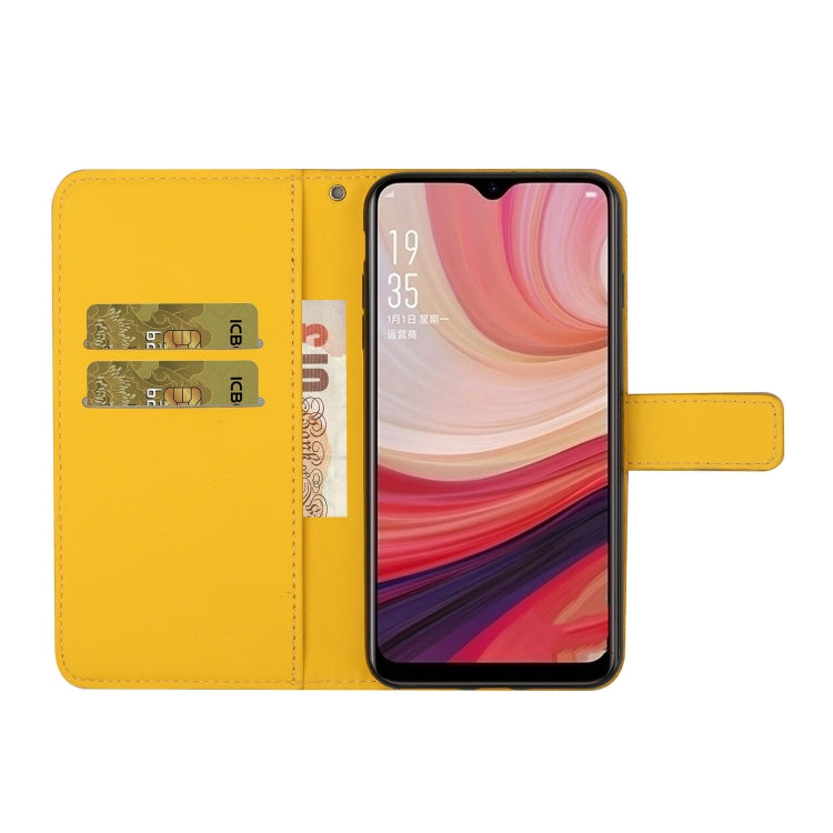 For OPPO A5 / A9 2020 Ethnic Style Embossed Pattern Horizontal Flip Leather Case with Holder & Card Slots & Wallet & Lanyard