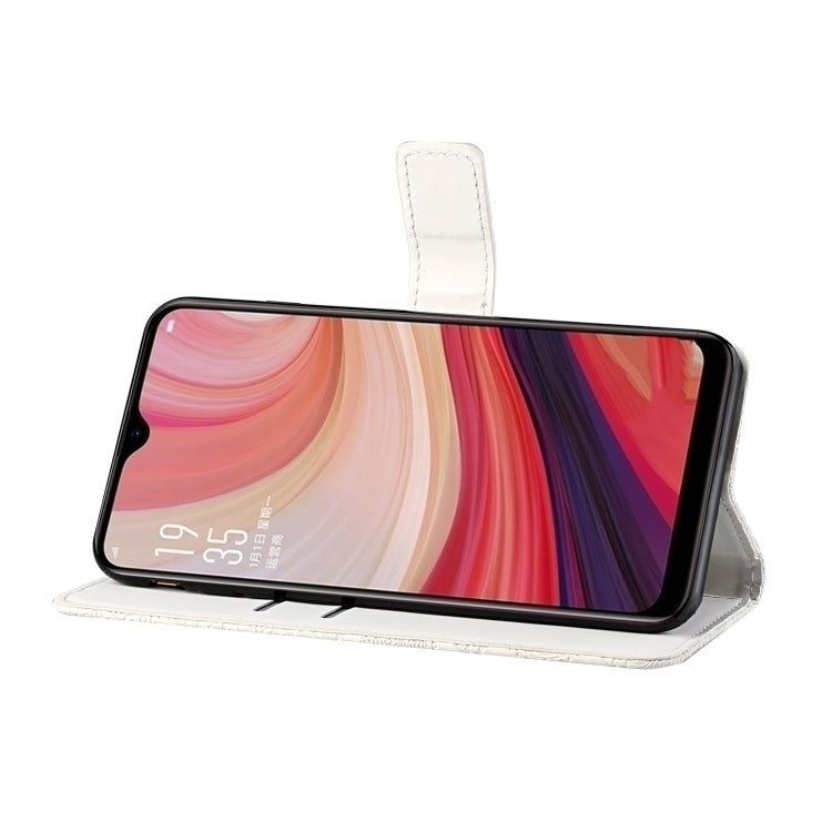 For OPPO A5 / A9 2020 Ethnic Style Embossed Pattern Horizontal Flip Leather Case with Holder & Card Slots & Wallet & Lanyard