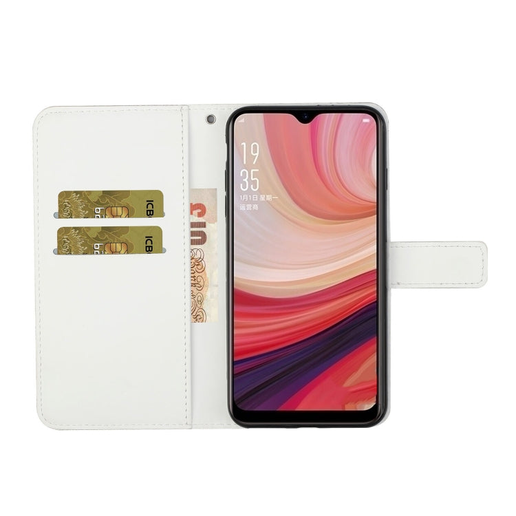 For OPPO A5 / A9 2020 Ethnic Style Embossed Pattern Horizontal Flip Leather Case with Holder & Card Slots & Wallet & Lanyard