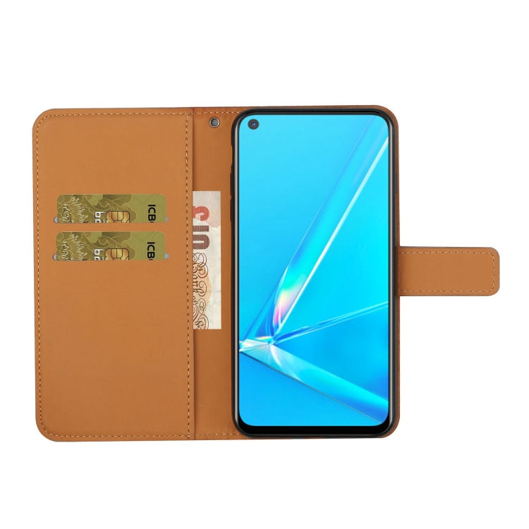 For OPPO A92 / A72 / A52 Ethnic Style Embossed Pattern Horizontal Flip Leather Case with Holder & Card Slots & Wallet & Lanyard